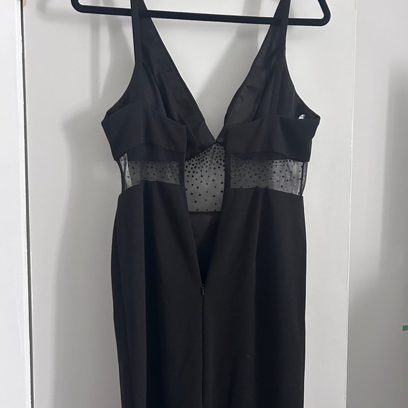 Jules & Cleo Davids Bridal Bridesmaid Semi-Formal Black Dress Size 8 - Picture 8 of 11
